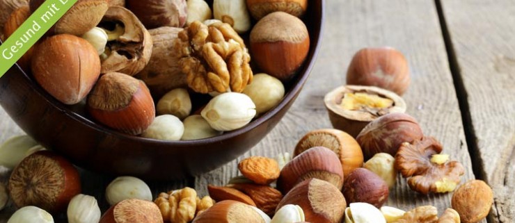 Nüsse sind gesund